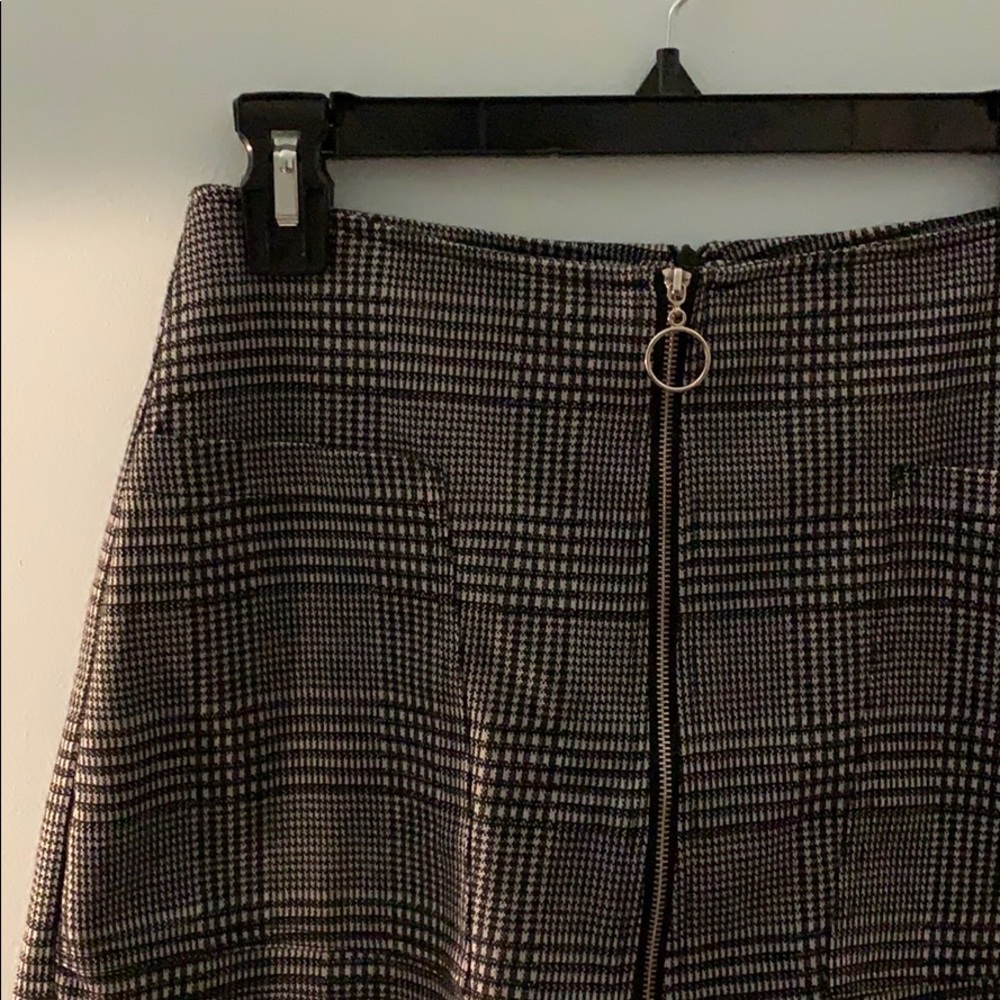 Plaid Skort